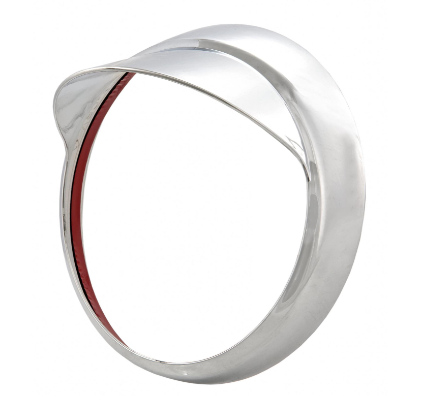 Anello lampada con paralume per Vespa GTV /GT 60 125-300ccm, cromo