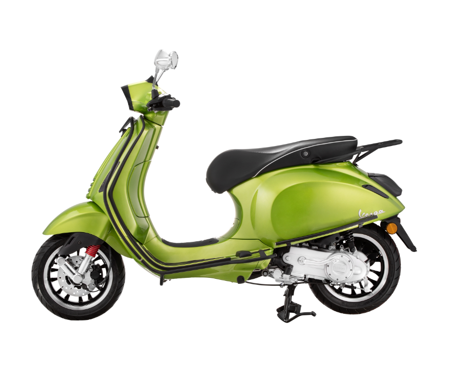 Coperchio laterale per Vespa Primavera/Sprint/Elettrica 50-150ccm, nero opaco