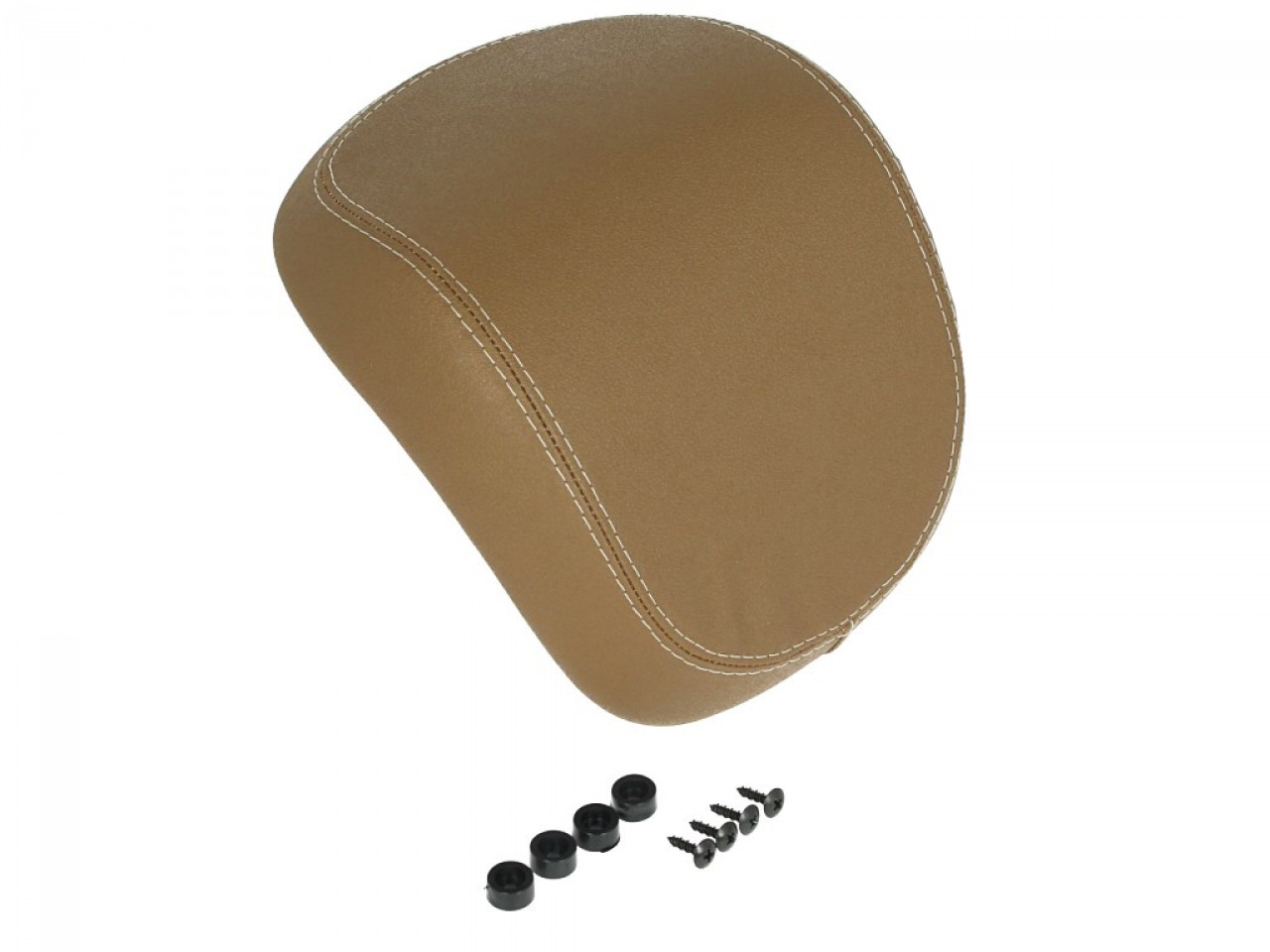 Kit bauletto 32L red dragon (894), cuscino posteriore beige per Vespa Sprint / Primavera