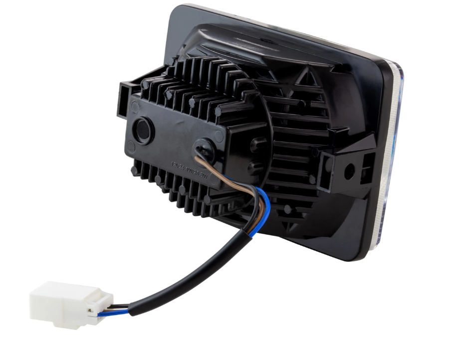Faro ZELIONI LED trapezoidale per Vespa S 50-150ccm