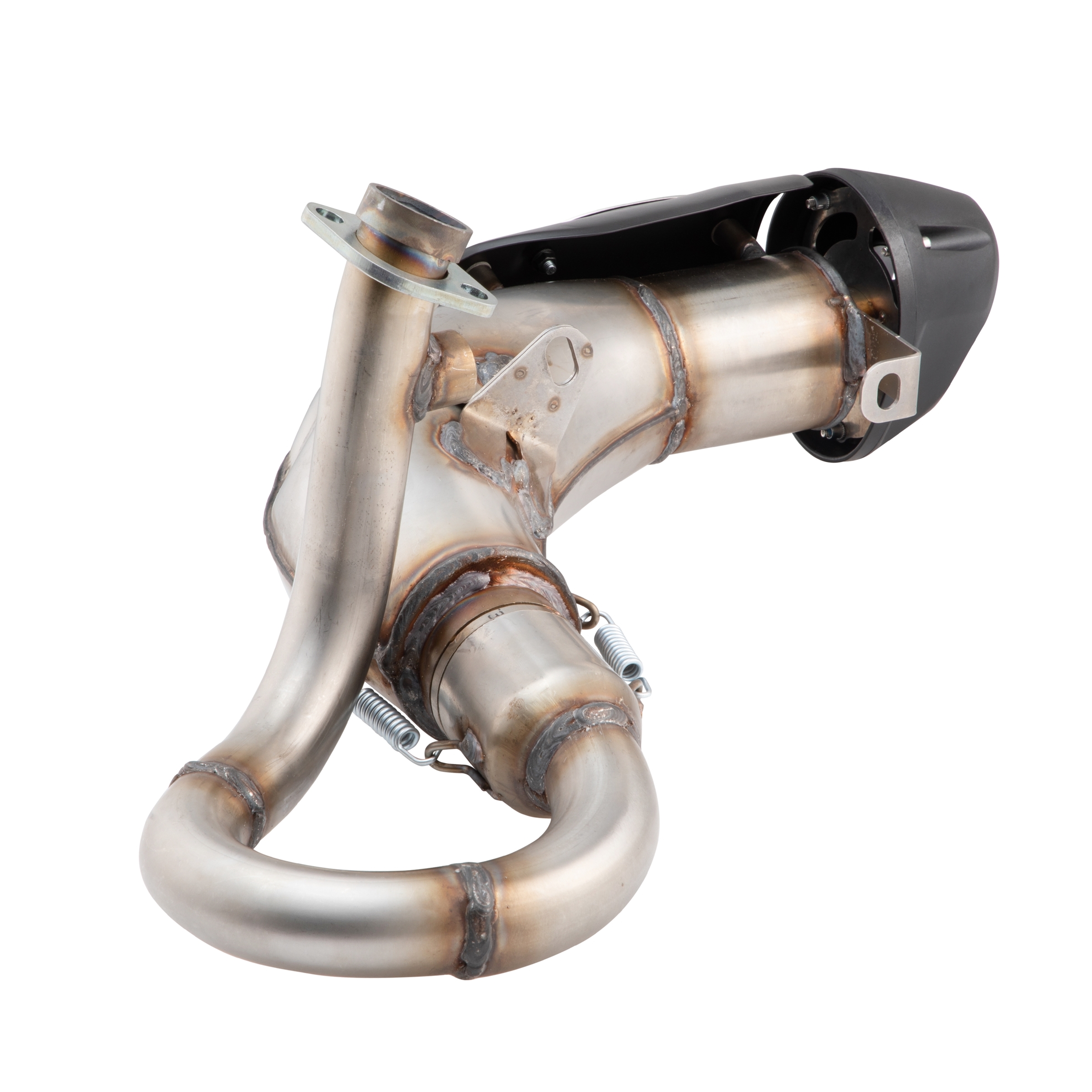 Scarico racing per Vespa GTS/​GTS Super/​GTV/​GT 60 125-300ccm i.e., 4T, LC, inox
