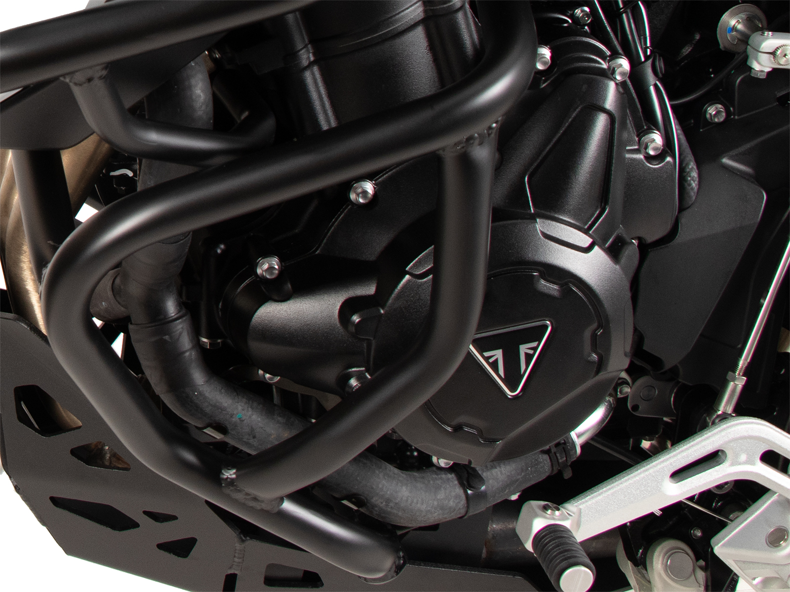 Protezione motore nera per Triumph Tiger 900 GT / Pro (24-) Hepco & Becker