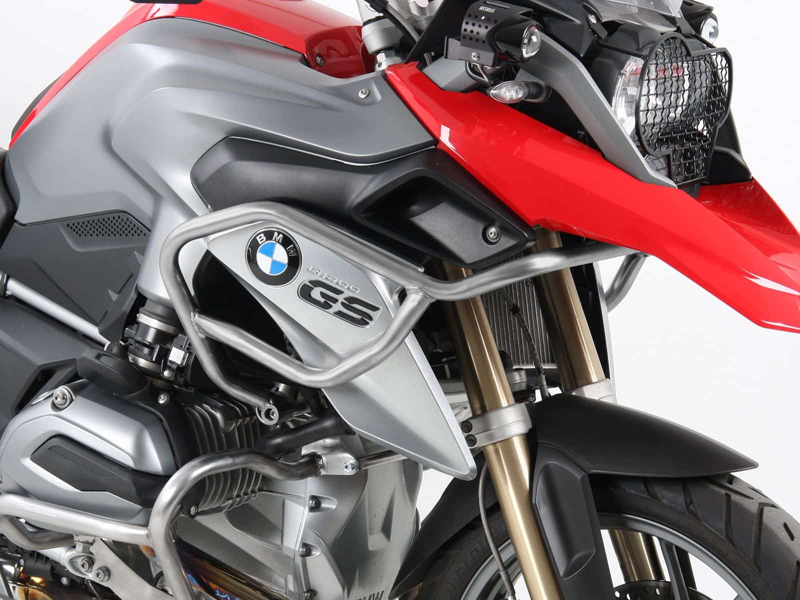 Paraserbatoio argento per BMW R 1200 GS LC (13-16) Hepco & Becker