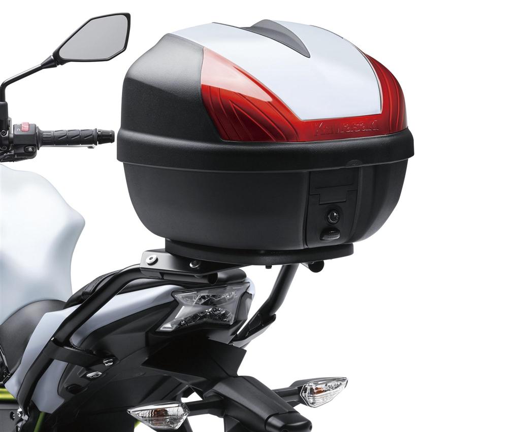 Cover per Bauletto 30L "725" Metallic Flat Raw Titanio Z650 2017 Originale Kawasaki