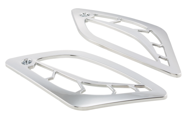 Griglia indicatore di direzione destra e sinistra, posteriore per Vespa GTS/GTS Super/GTV/GT 60/GT/GT L, cromata
