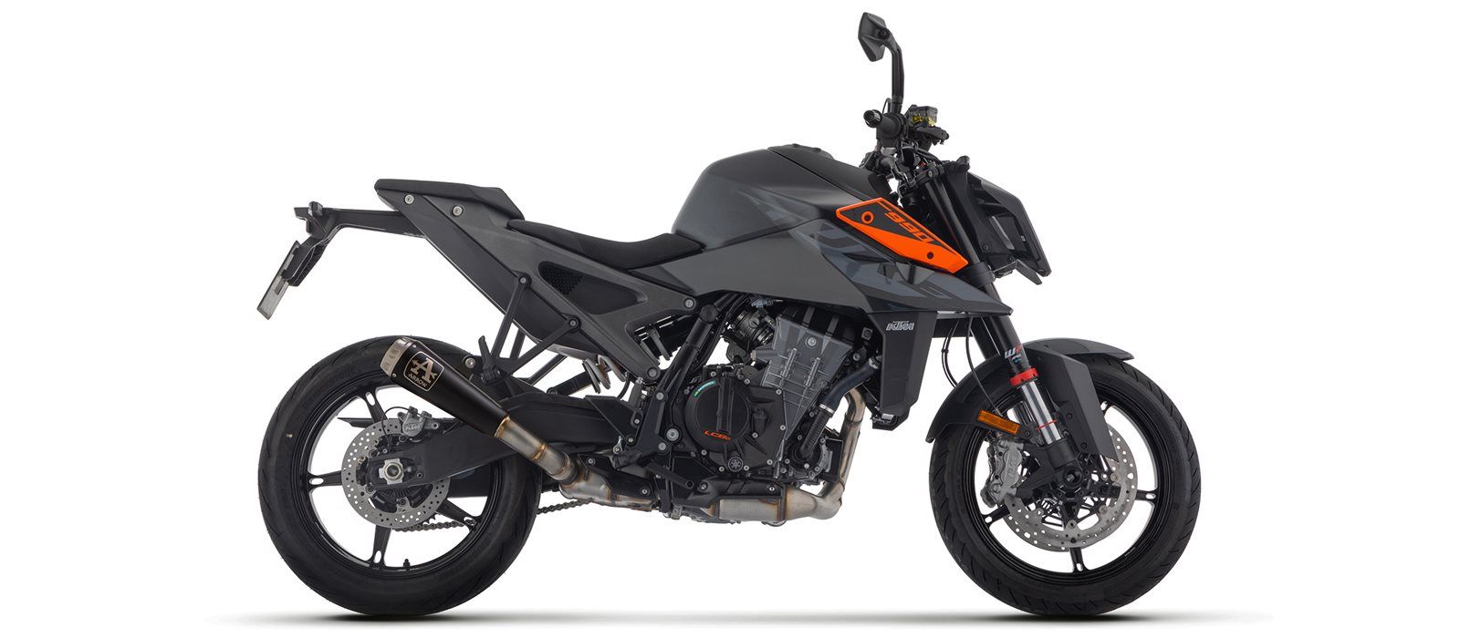 Scarico ARROW PRO-RACE DARK NiChrom per KTM Duke 990 (24-)