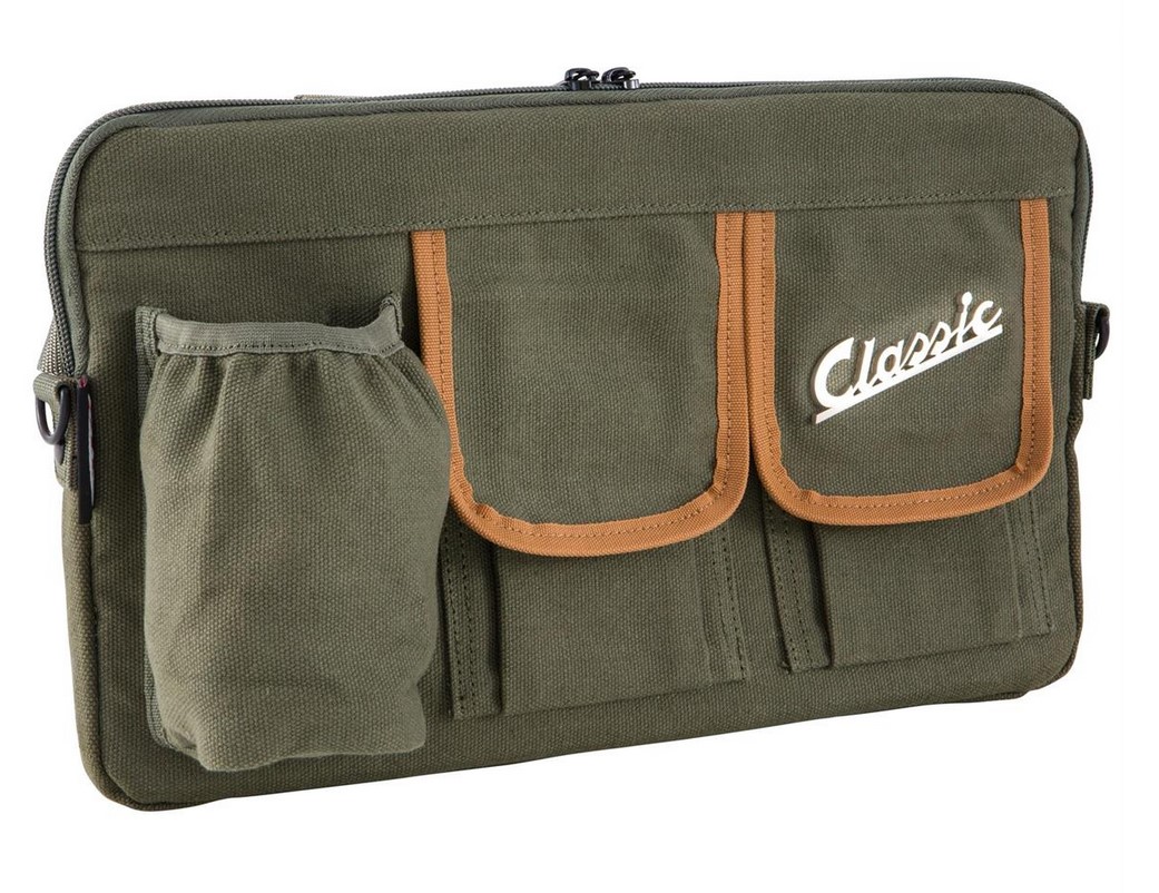 Borsa "Classic" per bagagliaio/guantiera Vespa - oliva, tela