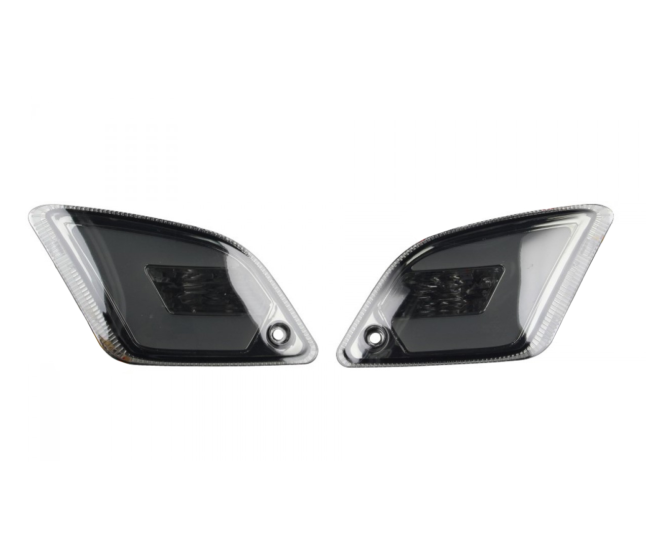 Set di indicatori di direzione posteriori a LED, colorati per Vespa GT, GTL, GTV, GTS 125-300 (2014-2018)