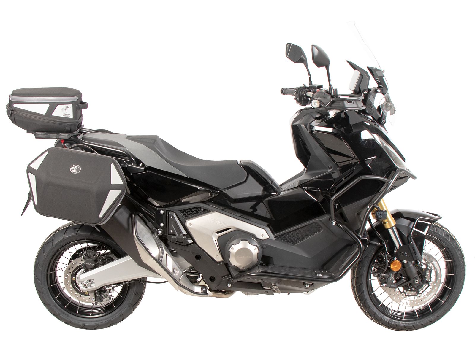 Portapacchi laterale C-Bow nero per Honda X-ADV (25- ) Hepco & Becker