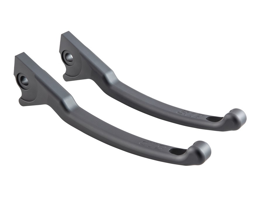 Set di leve freno sportive per Vespa, destra e sinistra, grigio opaco