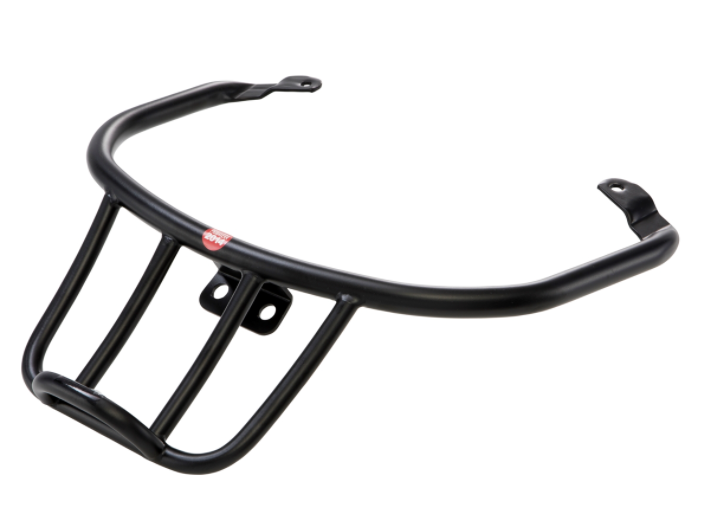 Portapacchi/maniglione passeggero nero opaco per Vespa Primavera/​Sprint 50-150ccm 2T/​4T AC