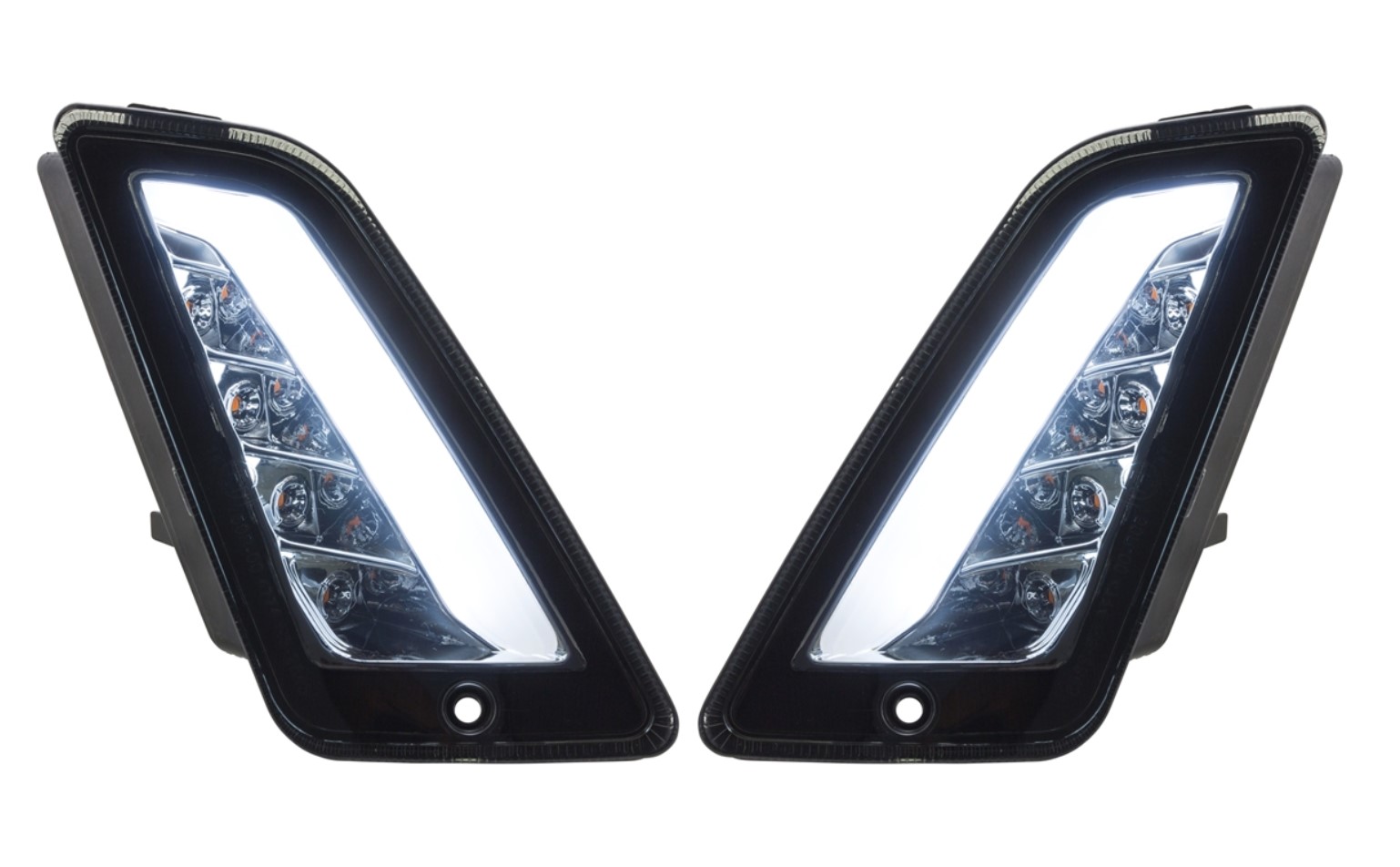 Kit indicatore di direzione anteriore destro/sinistro per Vespa GTS/GTS Super/GTV/GT 60/GT/GT L ('03-'13), colorato