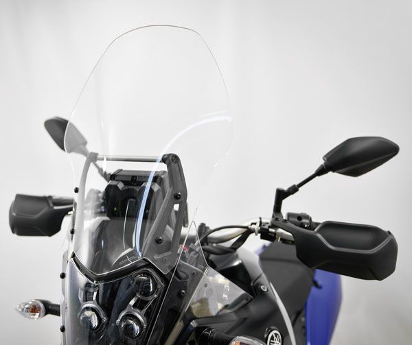 Parabrezza extra alto trasparente per Yamaha Ténéré 700 (19-24)