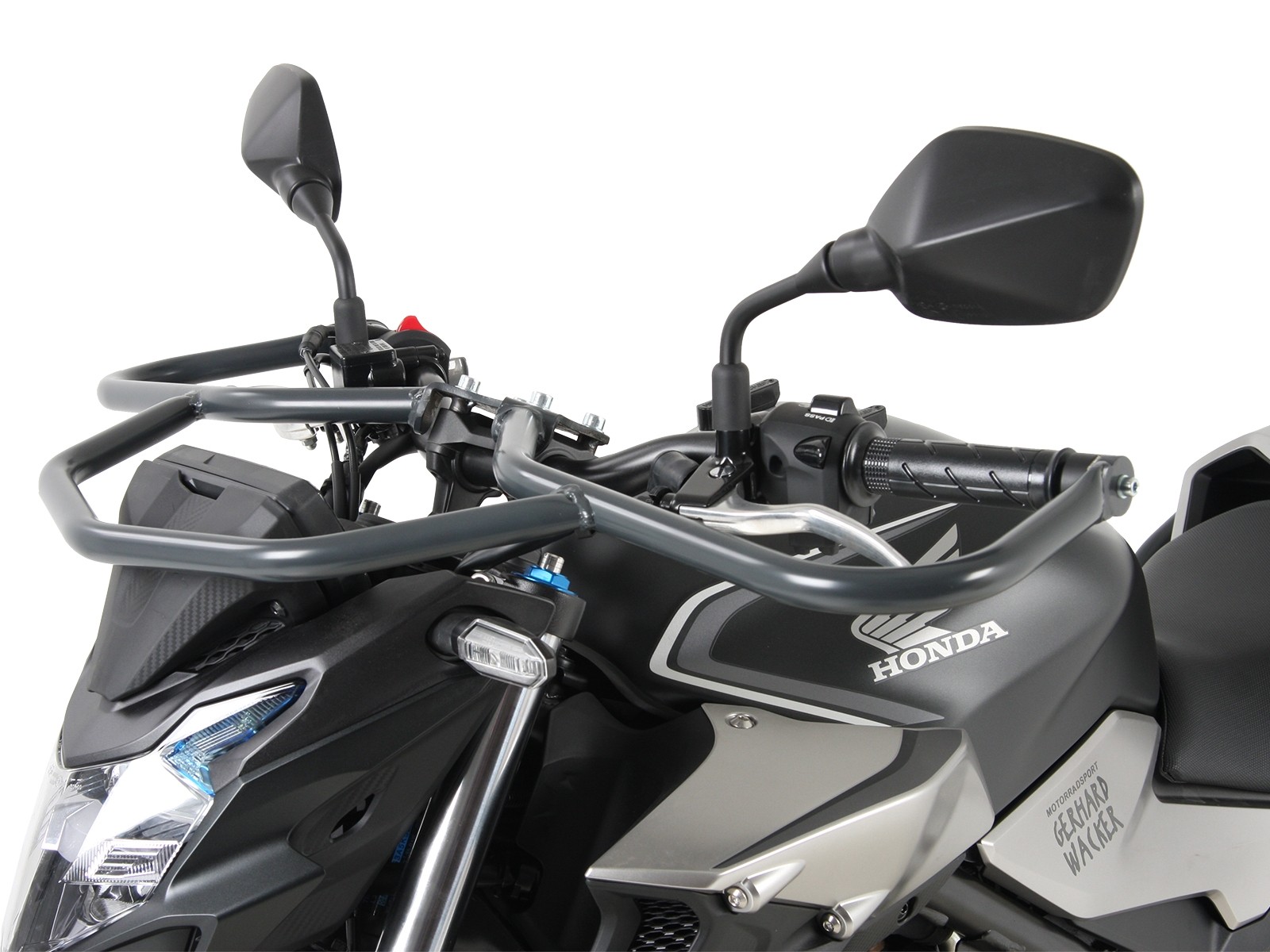 Barra di protezione anteriore antracite per Honda CB 500 F (19-23) Hepco & Becker