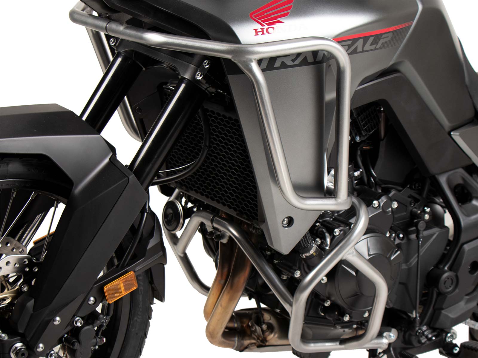 Protezione serbatoio argento per Honda XL 750 Transalp (25- ) Hepco & Becker