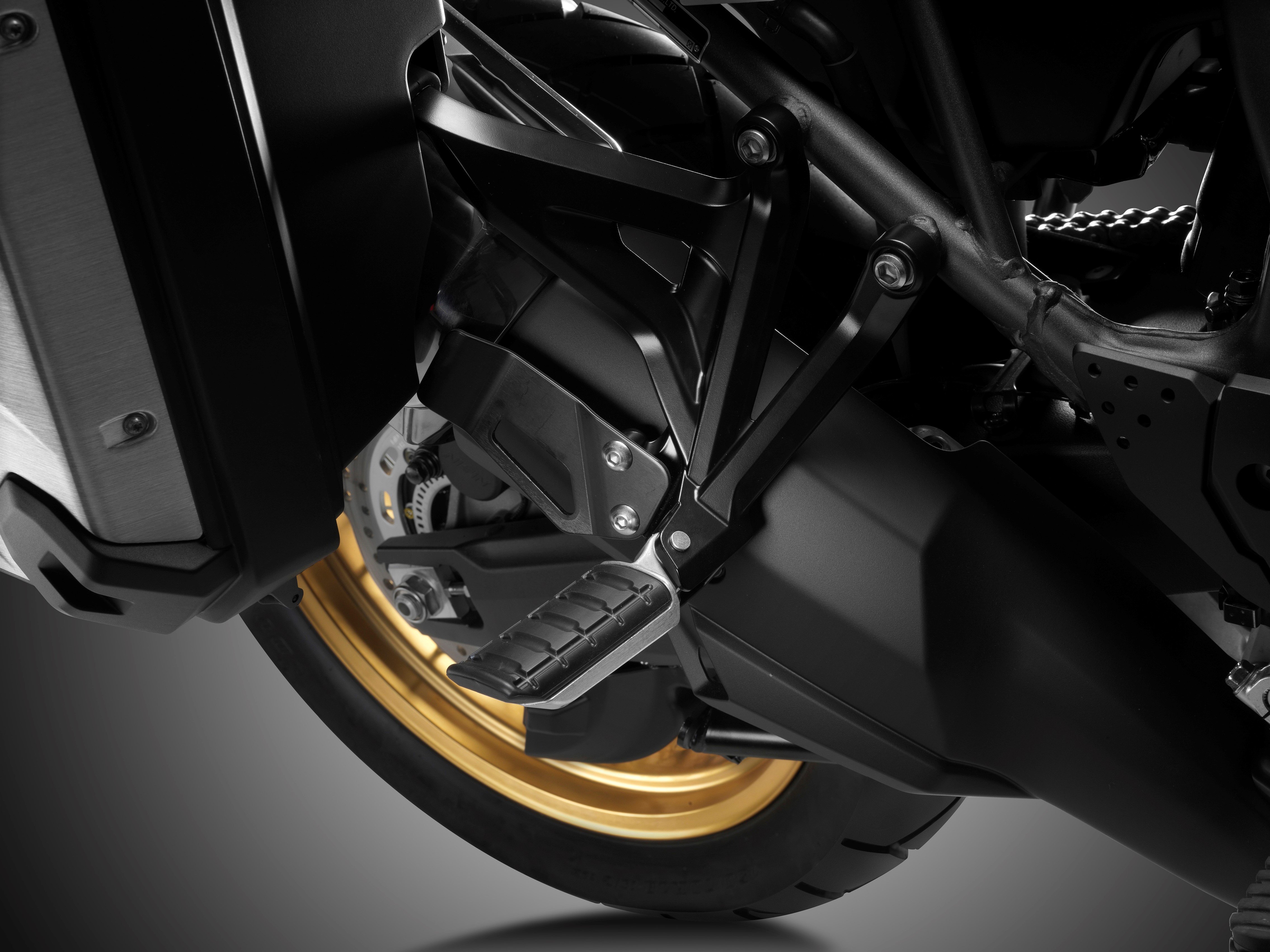 Poggiapiedi originali Honda per passeggero Africa Twin CRF1000L / CRF1100L / NT 1100 / XL 750 Transalp/E-Clutch
