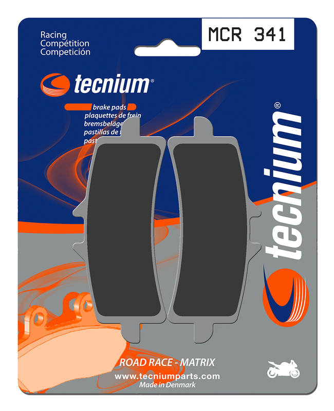 Pastiglie freno in carbonio sinterizzato Tecnium Racing - MCR341