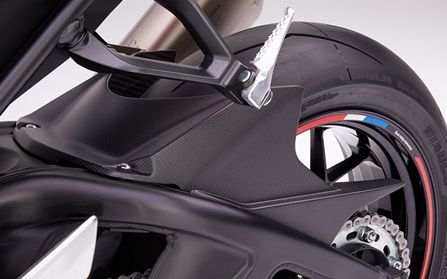 Copriruota posteriore in carbonio originale per Honda CBR1000RR-R BJ 20-