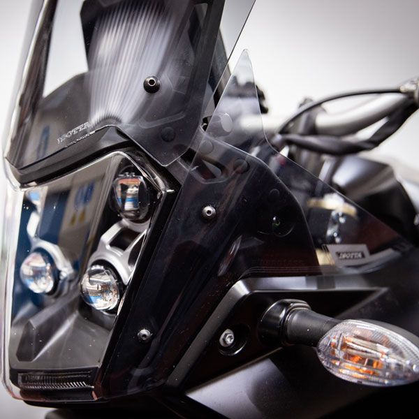 Deflettori laterali fumo scuro per Yamaha Ténéré 700 (19-24)
