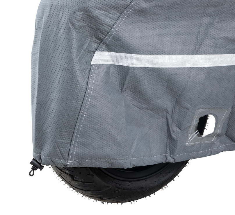 Garage pieghevole Indoor PREMIUM 2.0 per Vespa GTS/GTV/GT, taglia XL, grigio
