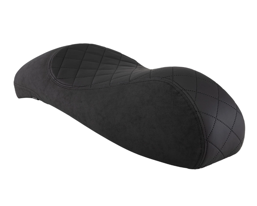 Sella sportiva "Black Editiont" per Vespa GTS/GTS Super/GTV 125-300ccm (14-), trapuntata nera