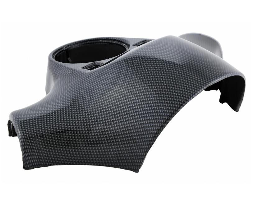 Copristerzo per Vespa PX 80-200cc, effetto carbonio