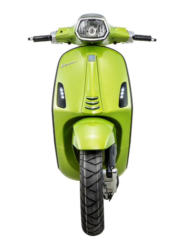 Anello lampada Anello lampada a LED per Vespa Sprint 50cc 2T/4T, nero opaco