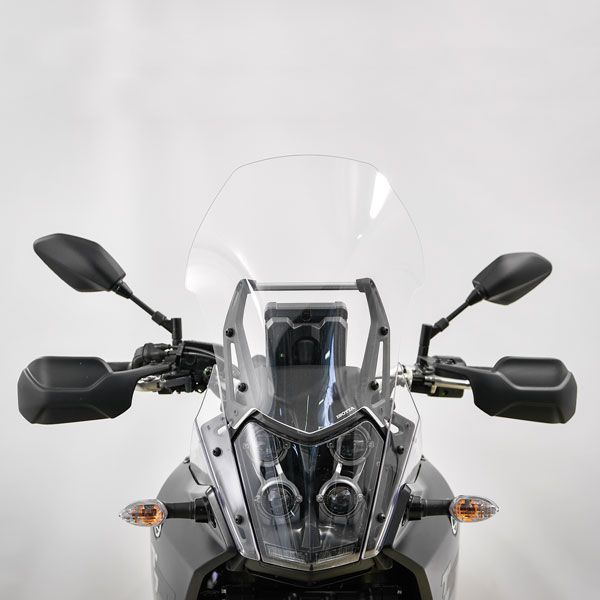 Parabrezza alto trasparente per Yamaha Ténéré 700 (19-24)
