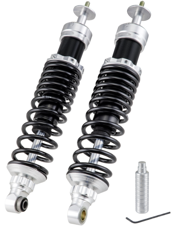 Ammortizzatore posteriore per Vespa GTS/GTS Super/GTV/GT 60/GT/GT L 125-300cc, argento