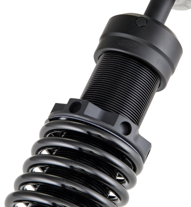 Kit ammortizzatori anteriori e posteriori per Vespa GTS/GTS Super/GTV/GT 60/GT/GT L 125-300ccm, nero opaco