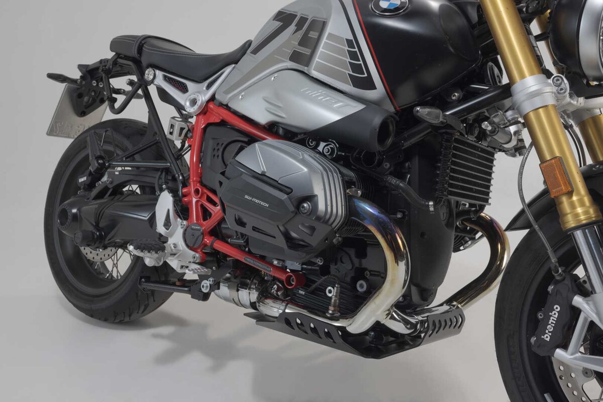 Protezione cilindri SW-Motech nera per BMW R 12 G/S (25-)