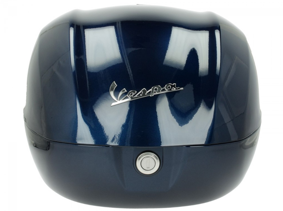 Bauletto originale 32 l. per Vespa Primavera / GTS - Blu Midnight 222/A