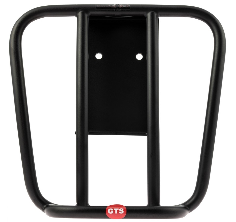 Portapacchi posteriore anni '70 per Vespa GTS/GTV/GT 125-300cc 4T LC, nero opaco