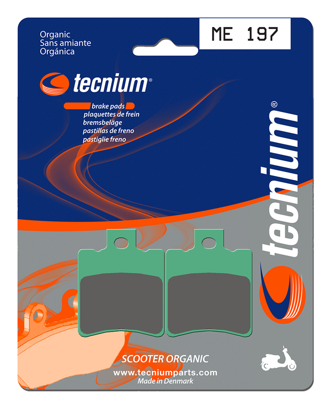 Pastiglie organiche per scooter Tecnium - ME197