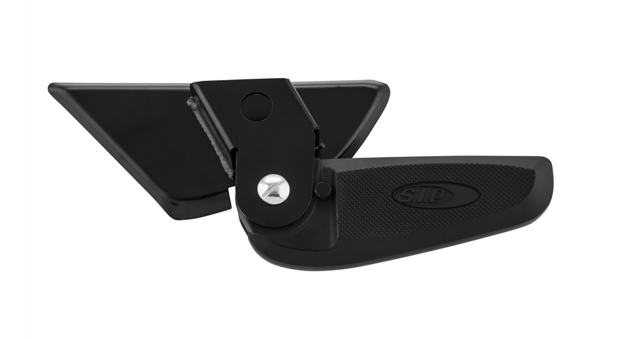 Pedane destra e sinistra per Vespa LX /LXV /S 50-150cc, nero/nero