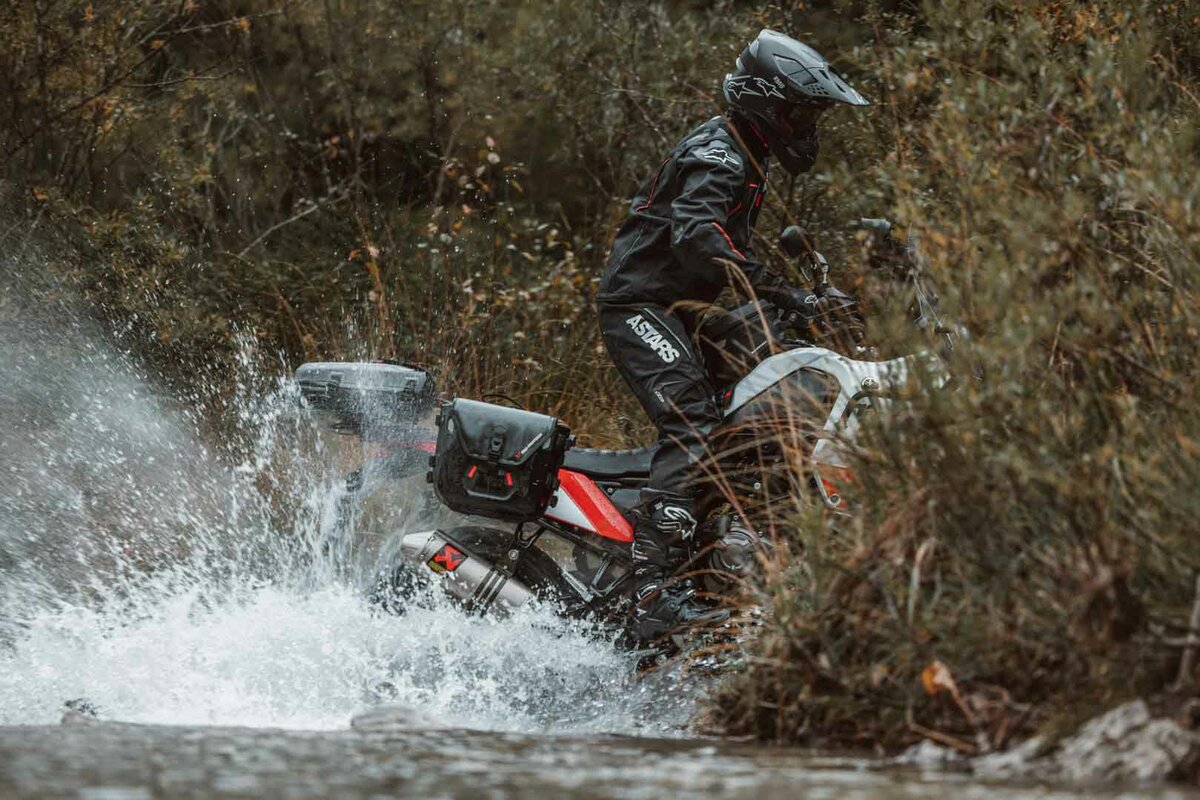 SW-Motech SysBag WP S con piastra di adattamento destra per Honda XL 750 Transalp (23-) SW-Motech