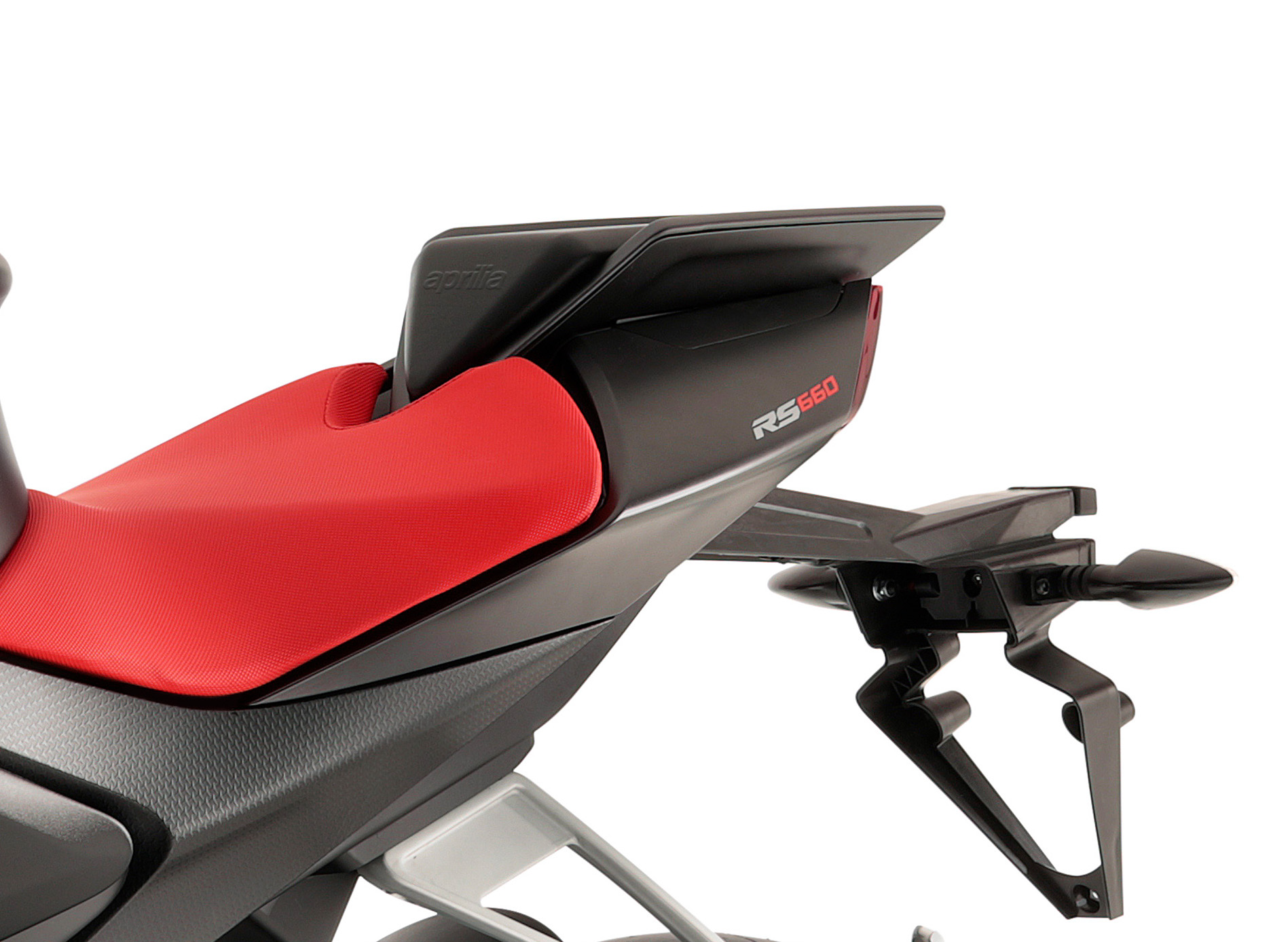 Coprisella passeggero Apex Black per Aprilia RS 660