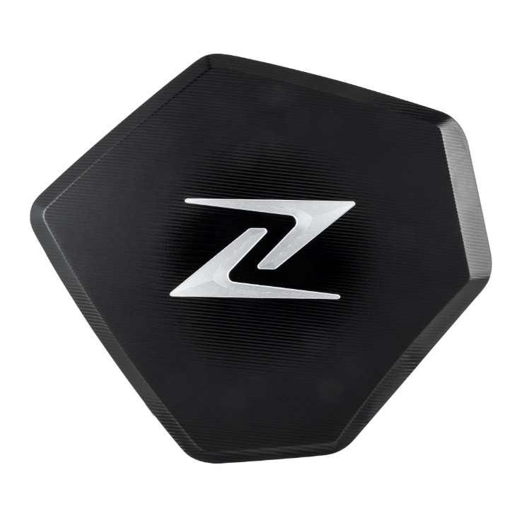 Coperchio per coperchio vario ZELIONI per Vespa GTS/GTS Super/GTV HPE 300cc, nero lucido