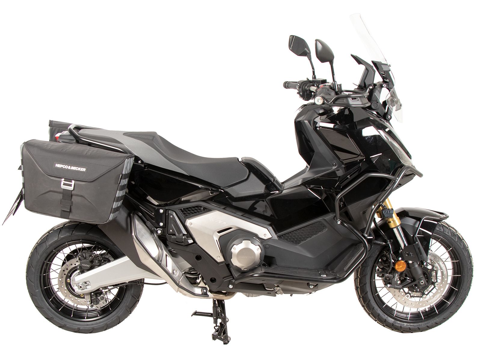 Portapacchi laterale C-Bow nero per Honda X-ADV (25- ) Hepco & Becker