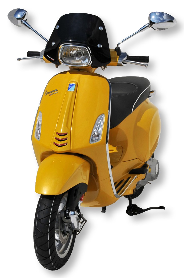 Parabrezza Ermax Piccolo per Vespa Sprint - nero