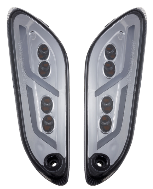 Kit frecce anteriori e posteriori per Vespa Primavera/​Sprint 125-150ccm 2T/​4T AC, colorate