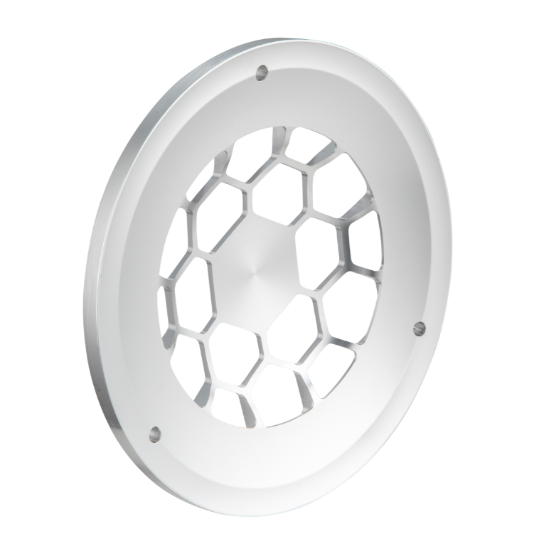 Copriventola per Vepsa LX/S/Primavera/Sprint/946, argento opaco