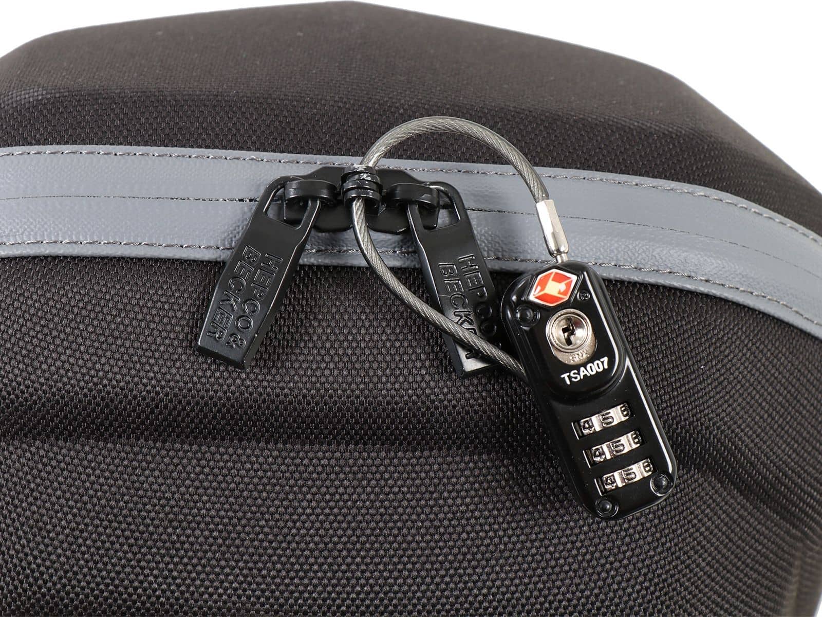 Dispositivo antifurto per borse da serbatoio Lock-it/Basic e borse posteriori Hepco & Becker