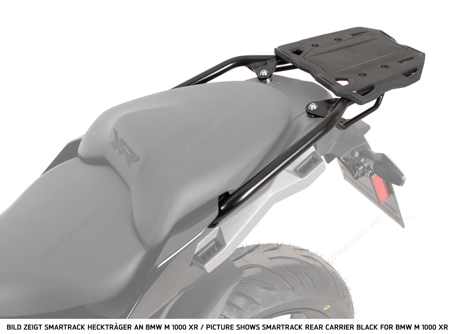 Portapacchi posteriore Smartrack nero per KTM 790 Duke (18-) Hepco & Becker