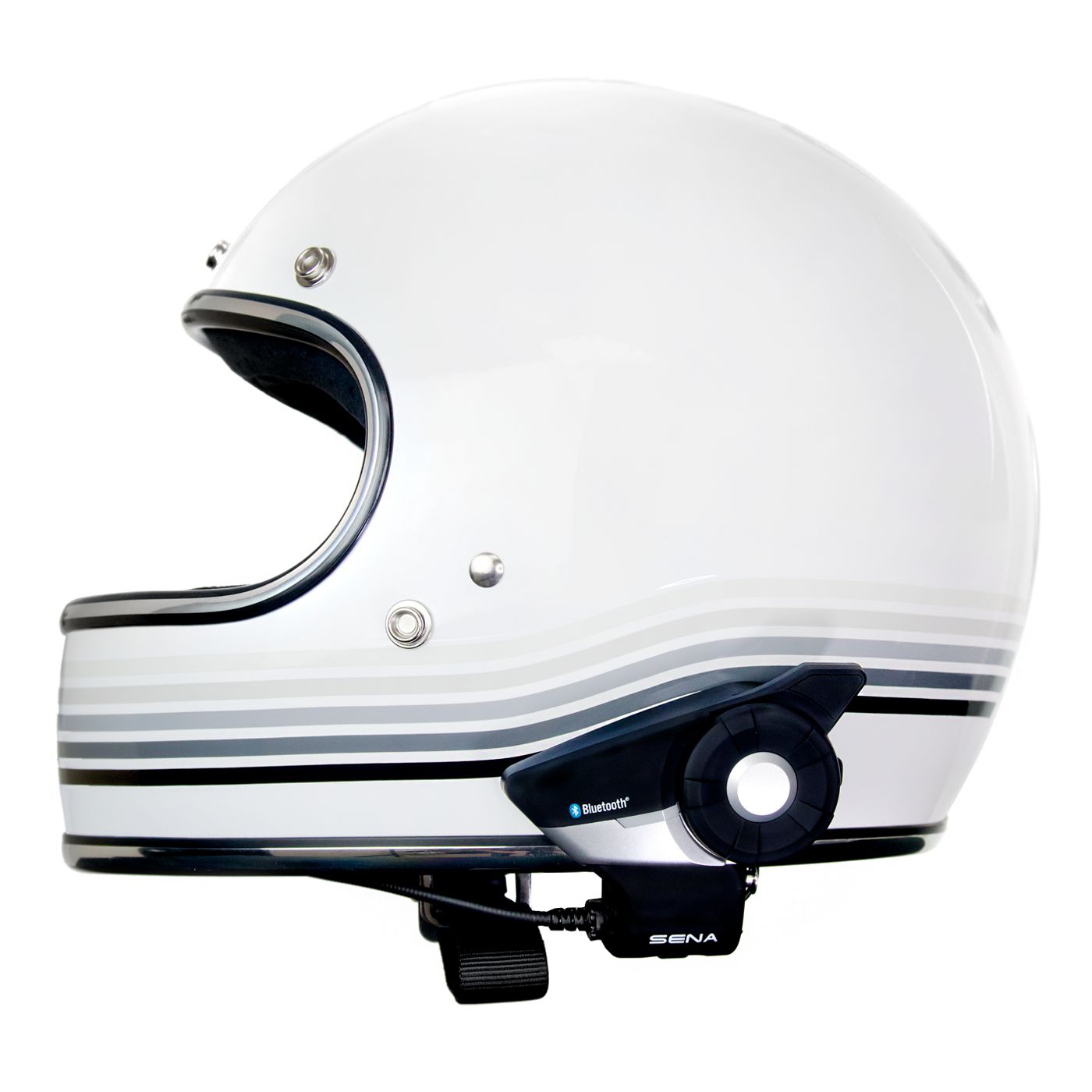 SENA 20S Evo set singolo incl. altoparlante HD - Sistema di comunicazione Bluetooth per moto