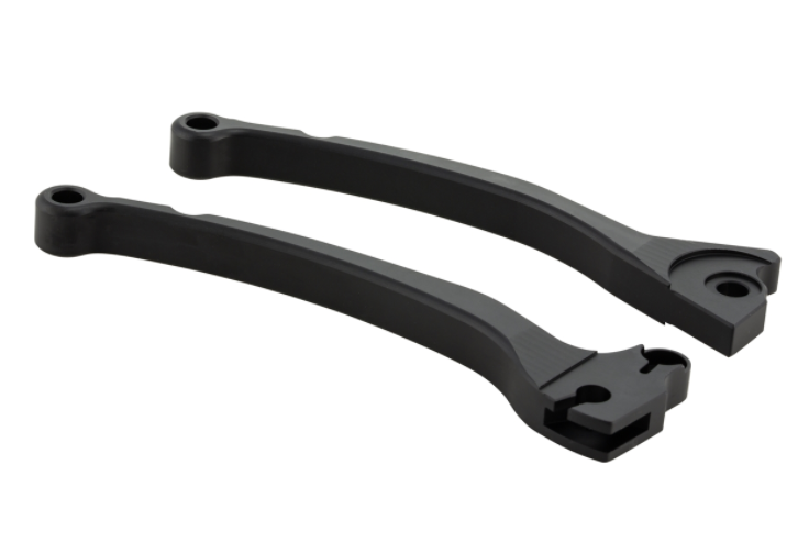 Set leva freno sportivo sinistra/destra per Vespa LX/​LXV/​S/​Primavera/​Sprint 50-150ccm, nero opaco