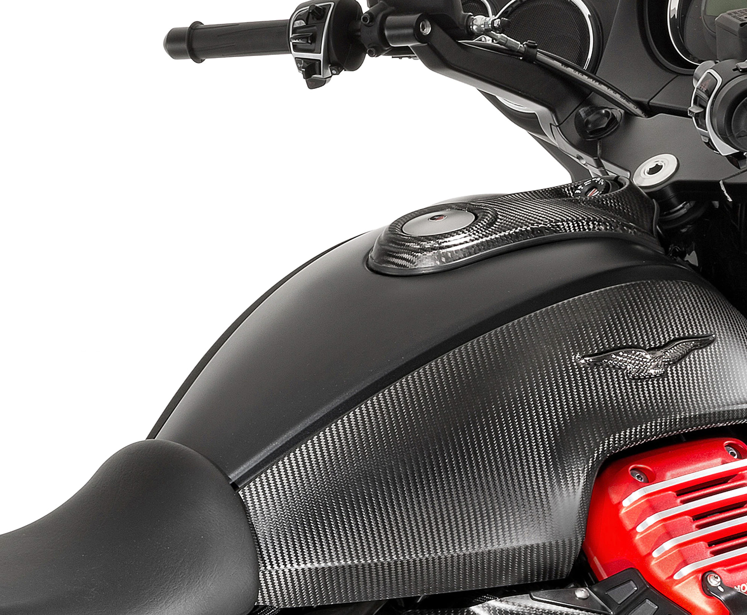 Copri serbatoio in carbonio per Moto Guzzi MGX 21