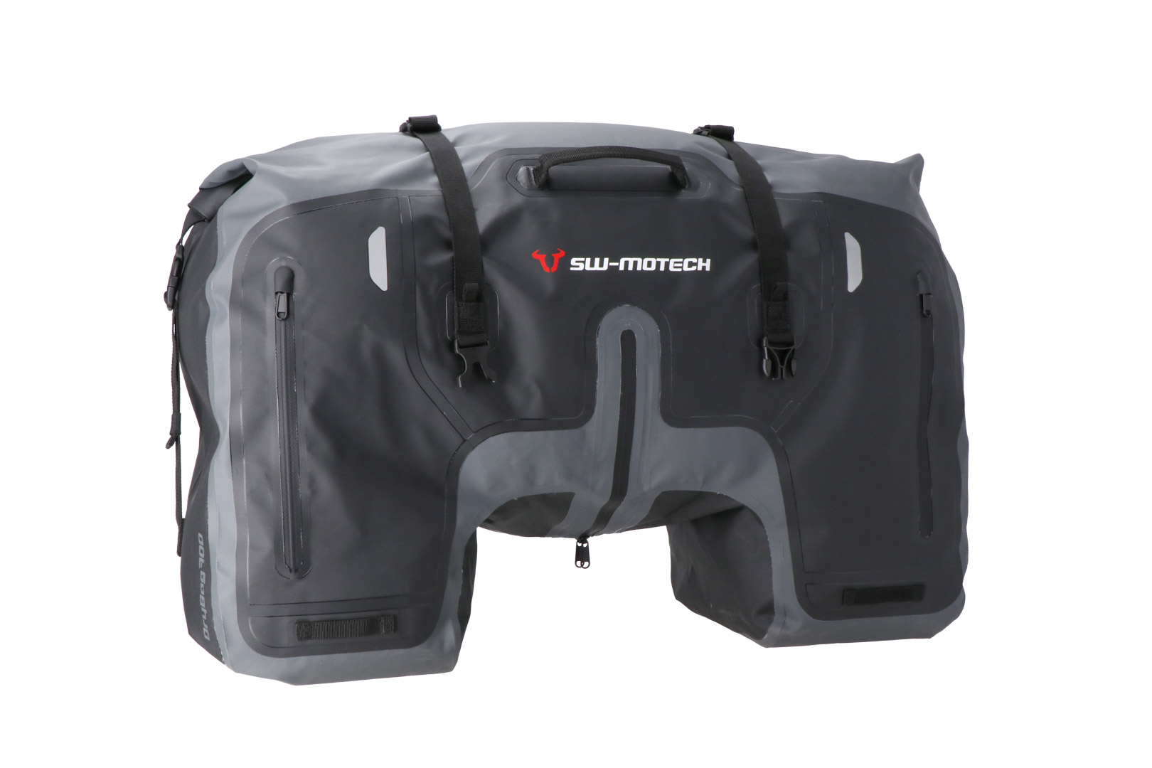 Borsa posteriore Drybag 700 per Aprilia RSV 4 Tuono 1100, grigio / nero - SW Motech