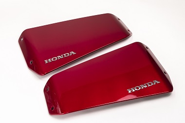 Set di finiture rosse per il set di valigie laterali per Honda Forza 750 2021-