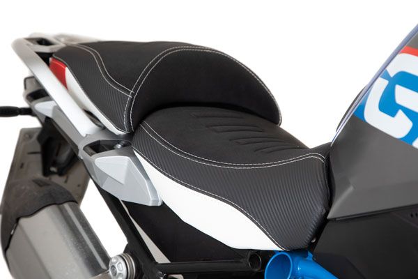 Sella pilota con canale prostatico per BMW R 1200 GS LC /Adventure LC, R 1200 Rallye, R 1250 GS